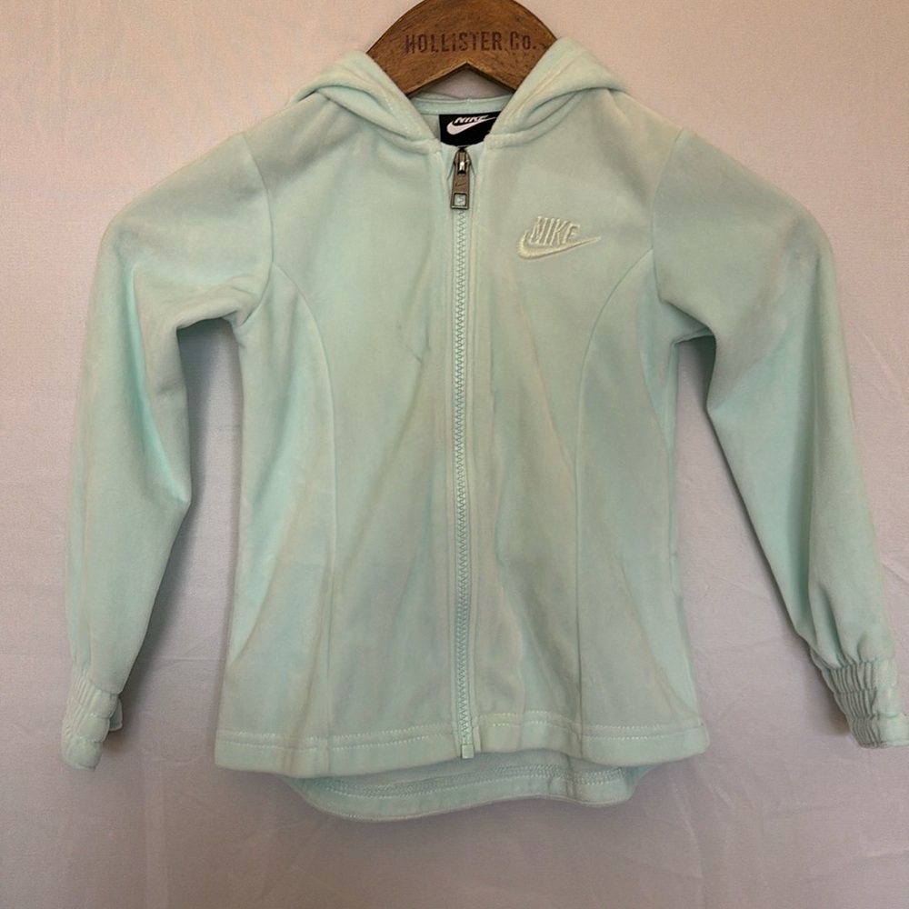 Aqua Nike Zip up